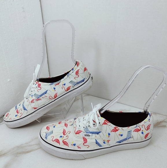 Vans Men's Authentic Pool Vibes Flamingo Classic Skate Shoes Sneakers, 10.5 - Picture 4 of 11